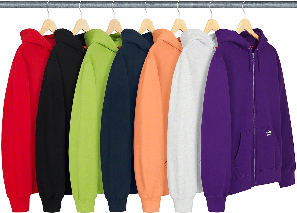 Star Zip Up Sweatshirt